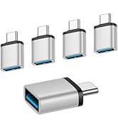 USB C to USB Adapter,5Pack USBC Male to USB 3.0 Female Adapter Converter Connector for Google Pix...