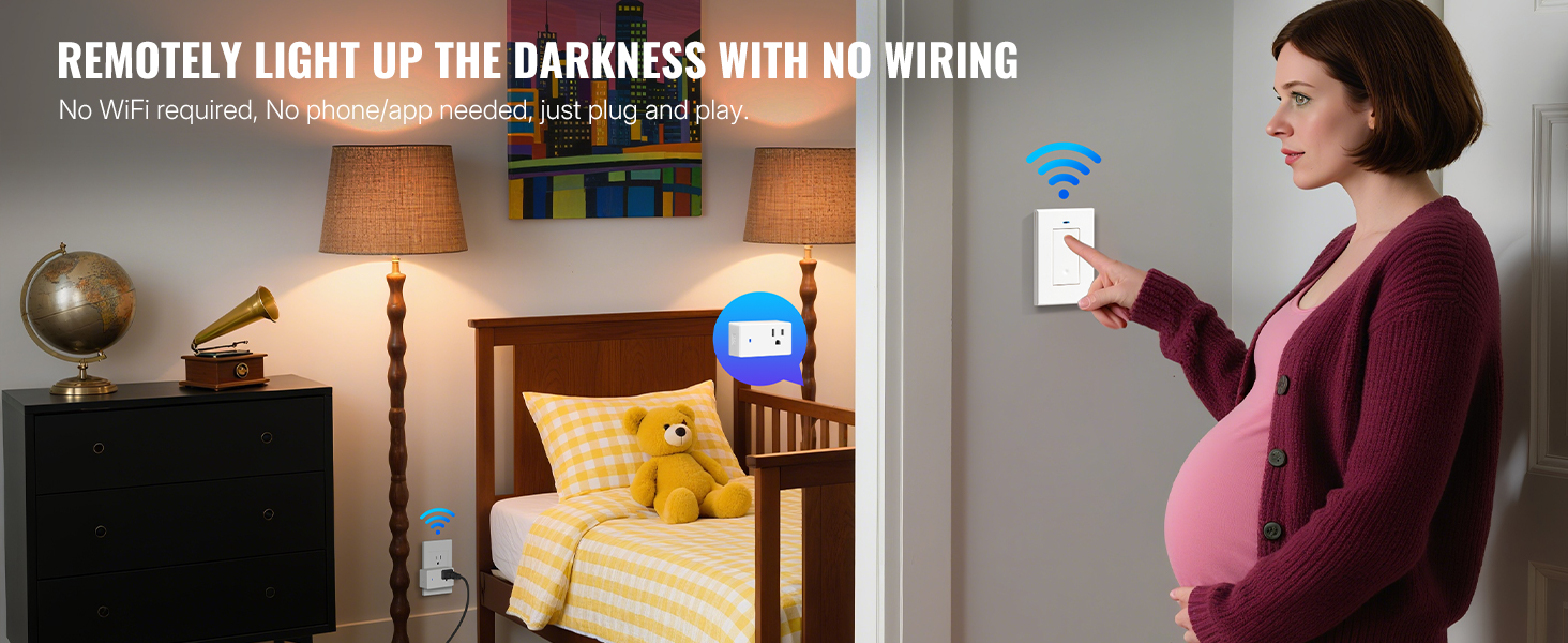 wireless outlet switch