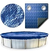 SWIMLINE HYDROTOOLS Super Guard Heavy Duty Pool Cover For Above Ground Swimming Pools |13 X 19 FT...