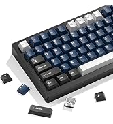 dagaladoo Double Shot PBT keycaps Set, Cherry Profile Keyboard Keycaps | 138-keys retro key caps ...