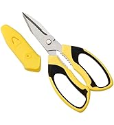 BoFuYuan Utility Scissors Heavy Duty Multipurpose 8'',sharp Scissors All Purpose heavy duty,Carpe...