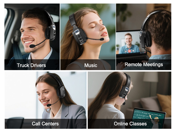 Bluetooth Headset for Truck Drivers 13a