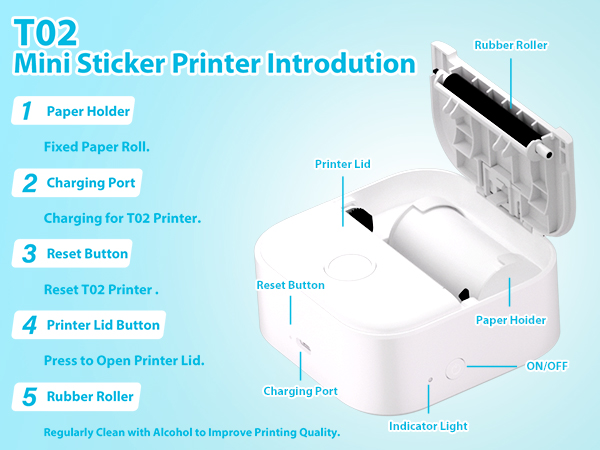 inkless mini printer