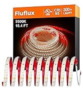 3500K 2835 LED strip lights 24V DC, UL Listed, 300lumen/ft, high density, high efficacy, cuttable.