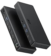 Acer 15-in-1 Laptop Docking Station Support DisplayLink Triple Monitors, USB C Docking Station, 1...