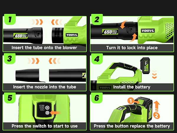 electric leaf blower