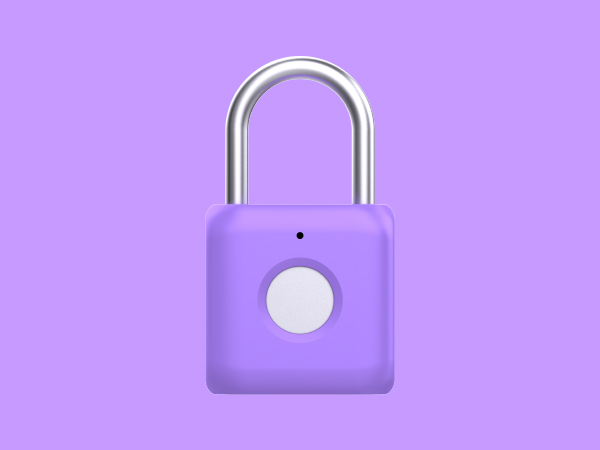 Phone App padlock