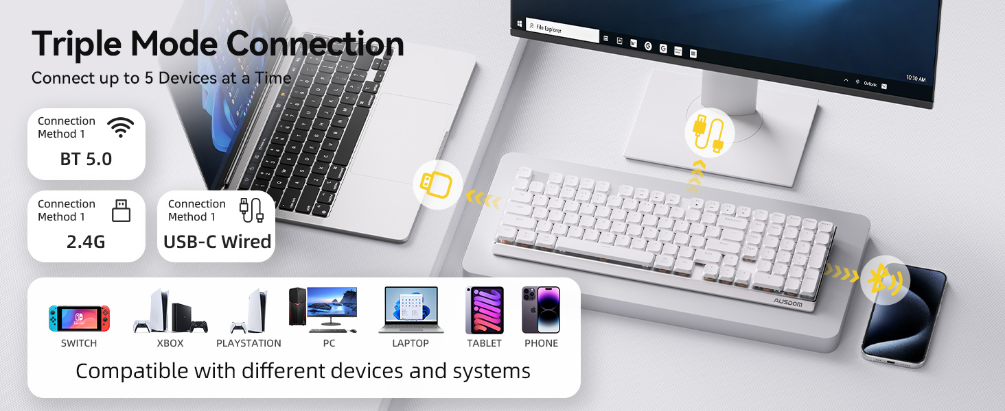 airkey 98 wireless keyboard