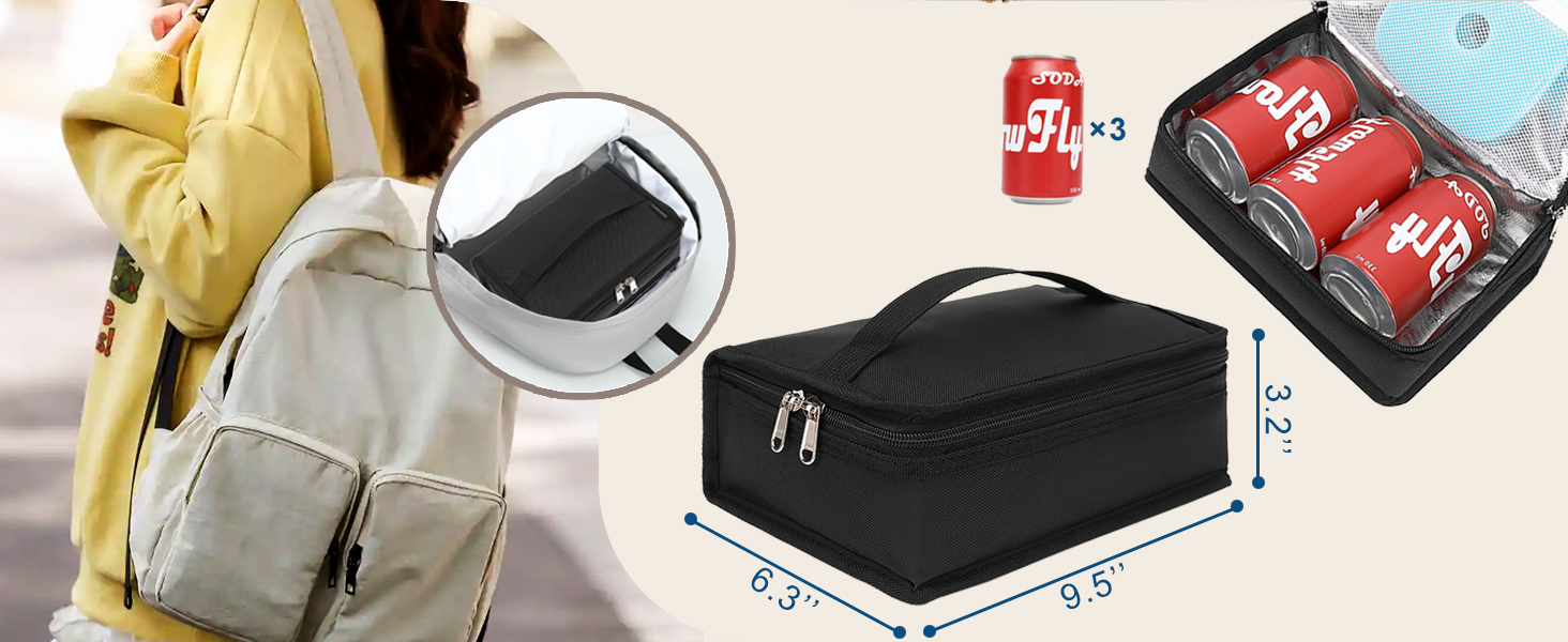 Small lunch bag A+ prinium 04