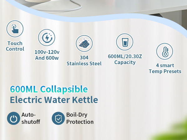 collapsible water heater