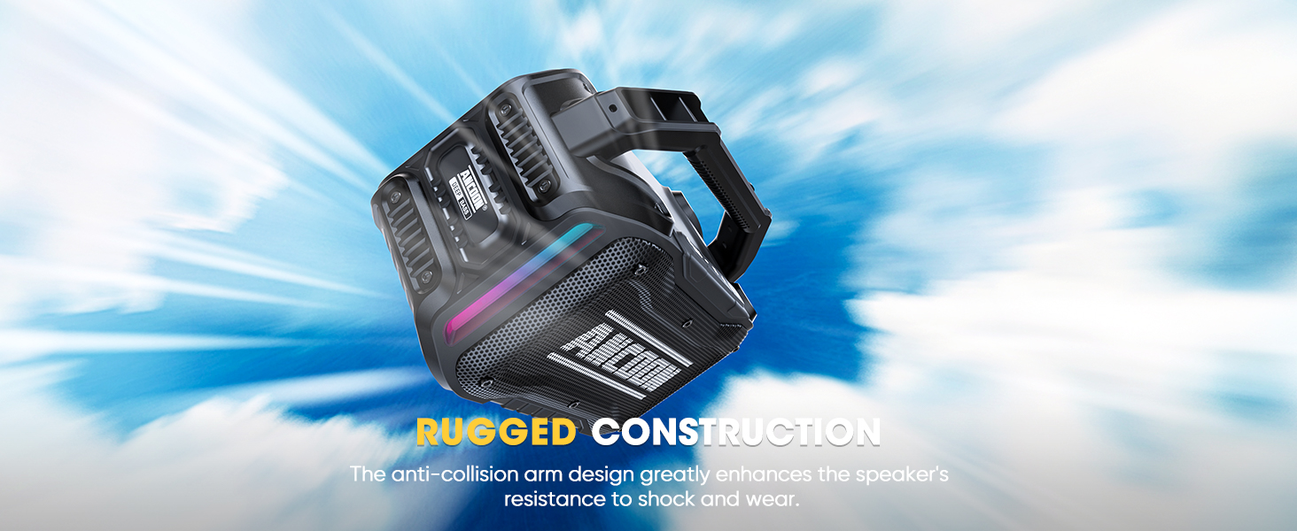 rugged bluetooth speaker