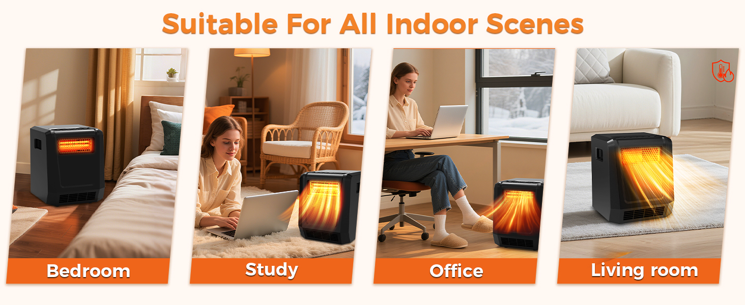 bedroom space heater