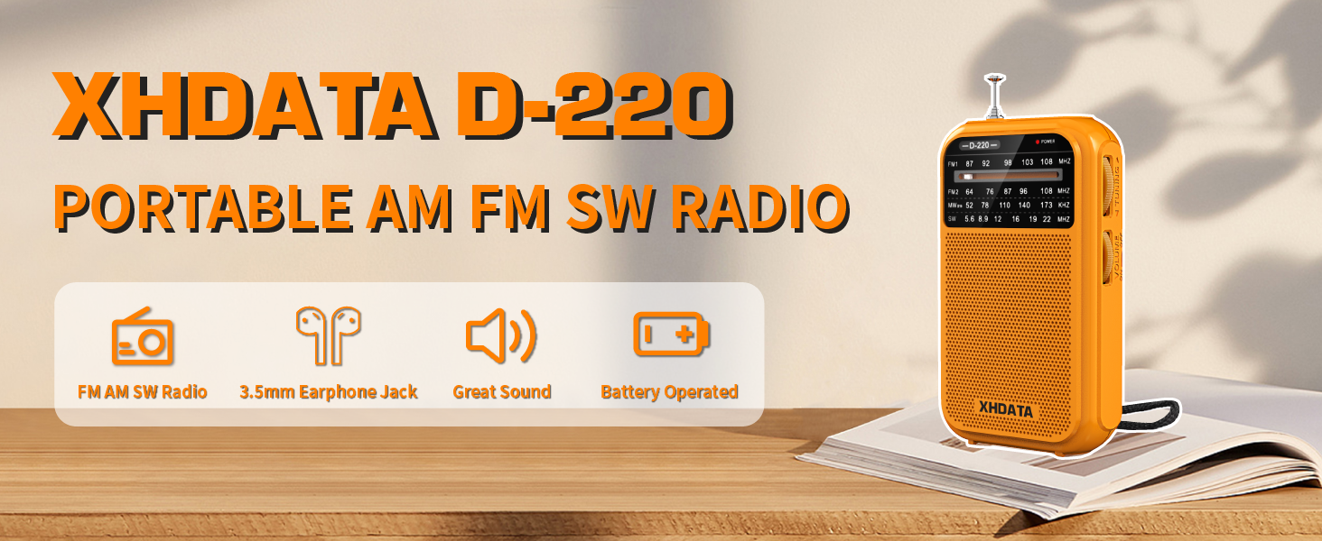 radios portable am fm