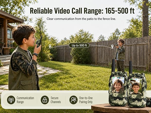walkie talkie with video