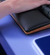 ASFSKY Keyboard Wrist Rest with Memory Foam Anti-Slip Rubber Base Ergonomic Wooden Wrist Rest for...