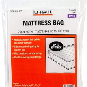 U-Haul Standard Twin Mattress Bag