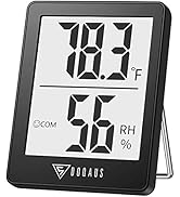 DOQAUS Digital Hygrometer Indoor Thermometer Humidity Gauge Room Thermometer with 5s Fast Refresh...
