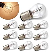 Ferianl 10PCS 1157 Light Bulb, Double Tail High and Low Brake Light Bulb, P21/5W S25 2057 2357 75...