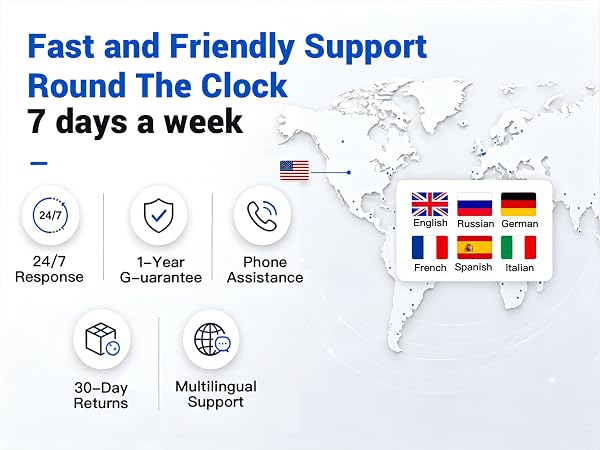 Round The Clock Fast and Friendly Support