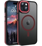 BENTOBEN for iPhone 15 Phone Case,iPhone 15 Magnetic Case [Compatible with MagSafe] Translucent M...