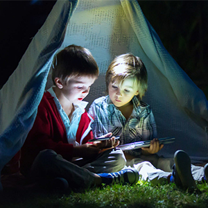 COB Small Flashlights Rechargeable Keychain Work Light