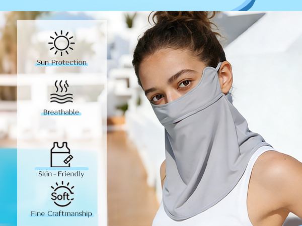 UV Sun Protection Face Mask