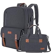 MOSISO Camera Backpack 17.3 inch, DSLR/SLR/Mirrorless Case with Laptop Compartment&amp;Built-in Photo...