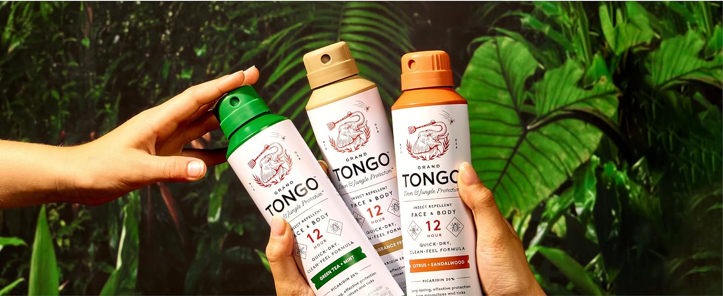 Grand Tongo safe bug repellent
