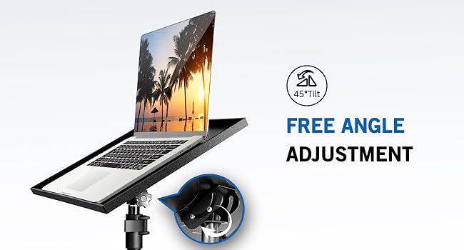 45° Tilt Angle Adjustment