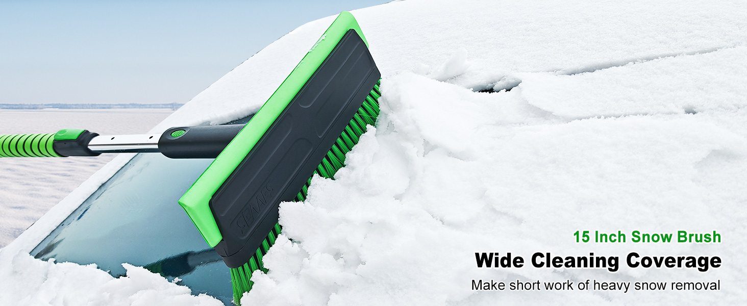 snow brush ice scraper