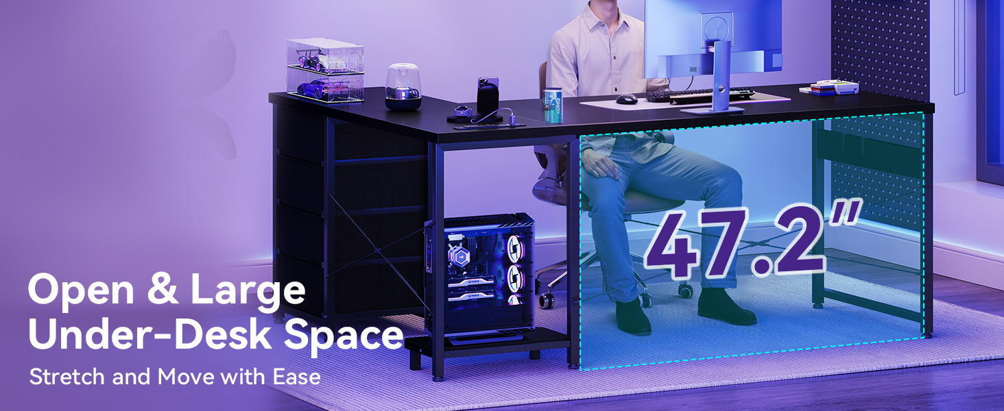 l shaped desk