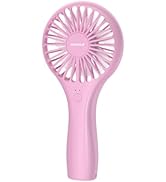 TriPole Handheld Mini Fan Battery Operated Small Personal Portable Fan Speed Adjustable USB Recha...