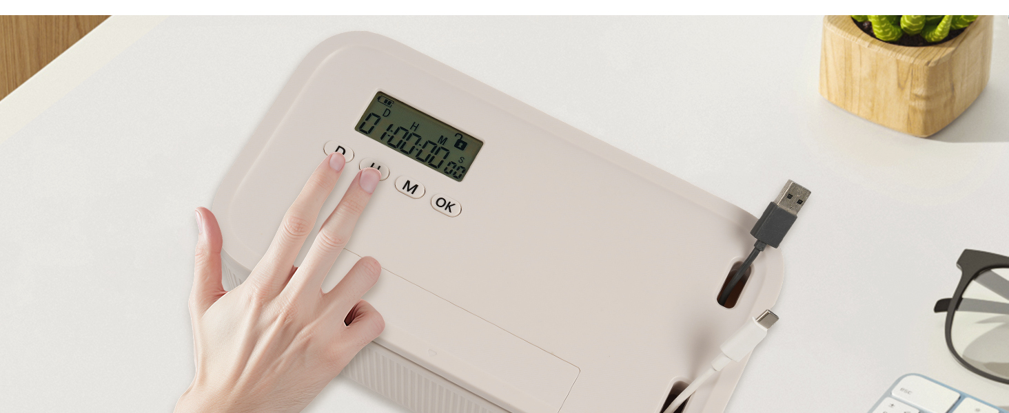 timer lock box