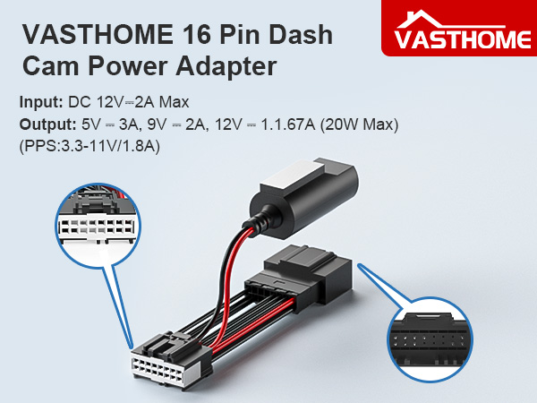 f150 dashcam power adapter