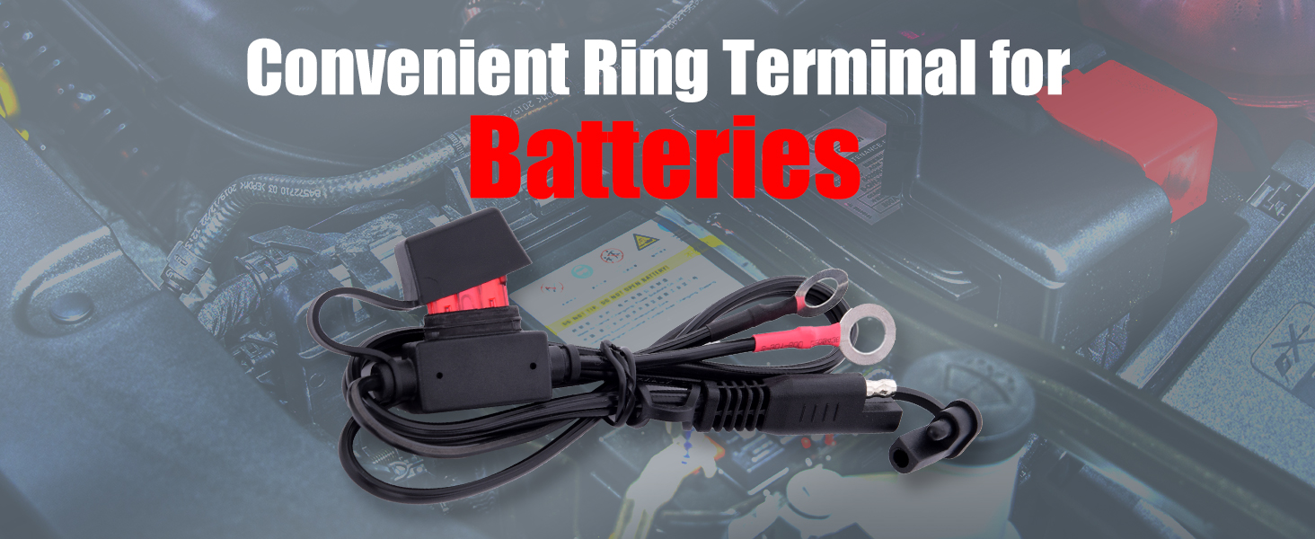 Quick Connect Extention Cord for Battery Charger/Maintainer
