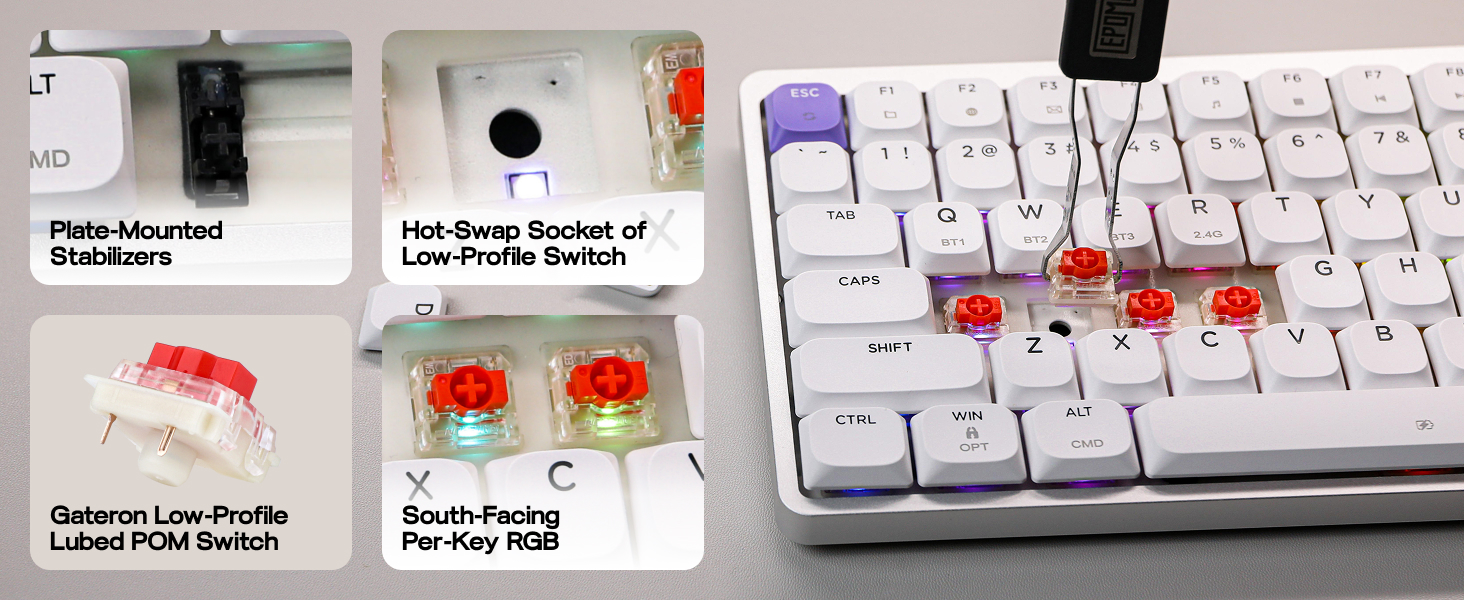 Luma84 Wireless Gaming Mechanical Keyboard