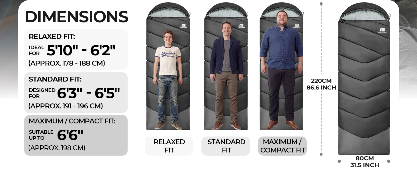 big size sleeping bag