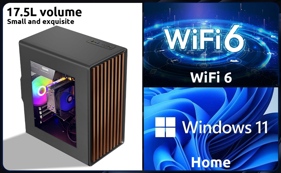 Kroteaup Desktop Computer Tower PC , Intel Core i7-4770-3.4GHz