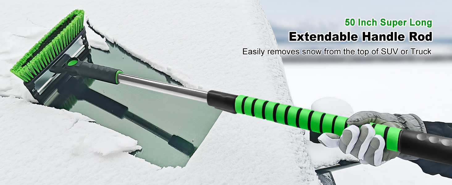 snow brush ice scraper