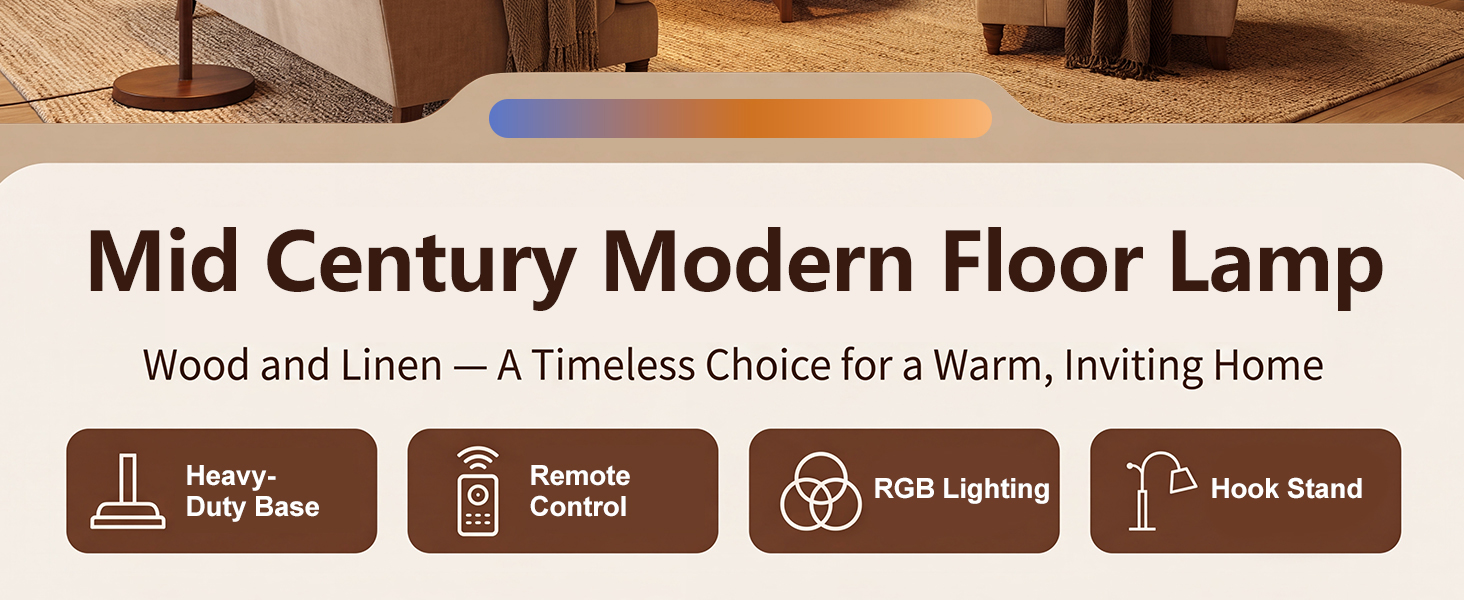 Mid Century Modern Floor Lamp