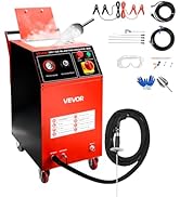 VEVOR Dry Ice Blasting Machine, 16.5LBS (7.5KG) Capacity Dry Ice Cleaning Machine with 4 Nozzles,...