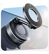 Lamicall Car Phone Holder Mount - [70 LBS Strongest Suction] for Magsafe Car Mount, 360° Adjustab...