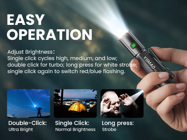 mini flashlight rechargeable