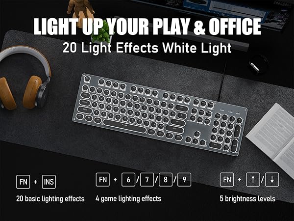 light up keyboard