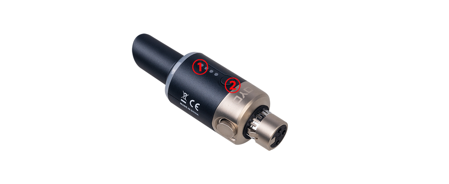 wireless xlr transmitter and receiver