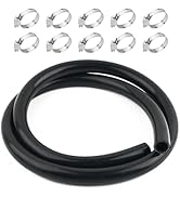 5Ft ID 5/8 Heater Hose,Rubber Radiator Hose Resistant to High and Low Temperatures,Standard Strai...