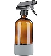 HOMBYS Amber Glass Spray Bottle 1 Pcs
