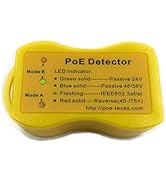 PoE Detector for IEEE 802.3 or Passive PoE - Quickly Identify Power Over Ethernet; Display Indica...