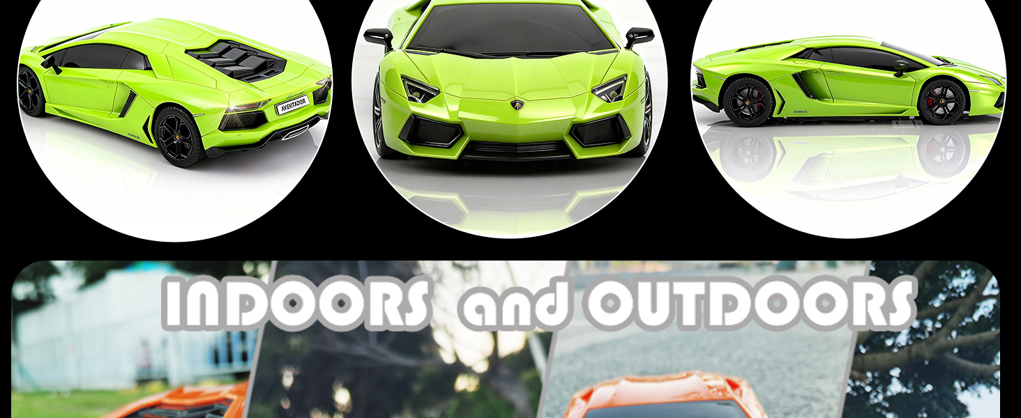 lamborghini remote control car green 4