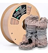 OVV3D PLA Filament Stone PLA, 3D Printer Filament Rock PLA Filament 1.75mm +/- 0.02mm 1kg(2.2lbs)...